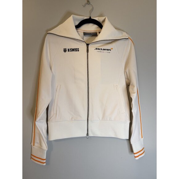 NWT K-Swiss McLaren F1 Racing Team Full Zip Track Jacket Women's Sz M $150 [jb] - Picture 7 of 11